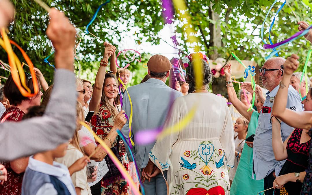 Mariage aux Jardins du Cot