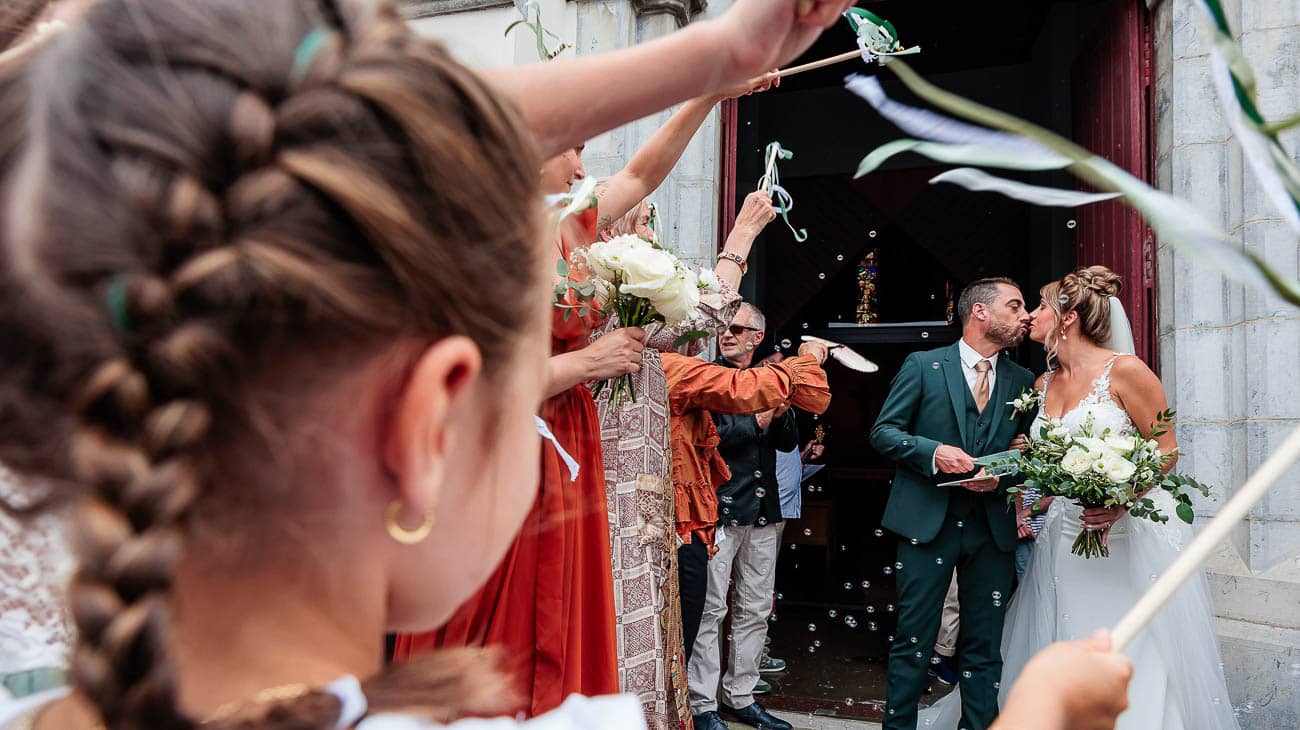 mariage à l'église de Mazères-Lezons